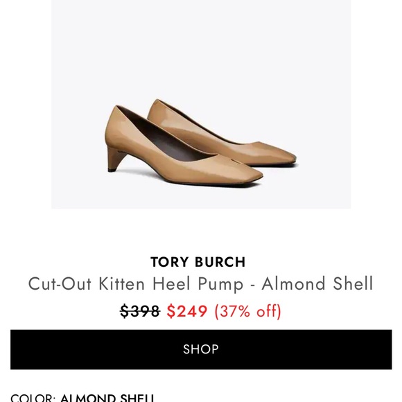 Tory Burch Beige Patent Leather Flats - Picture 10 of 10